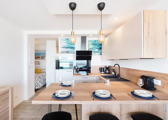 Luxe Vue Panoramique Baie Appartement